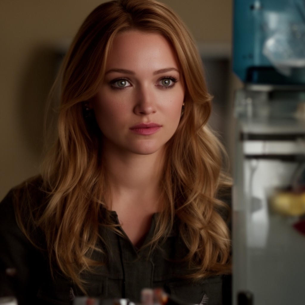 AI-generated illustration of Jennifer Lawrence