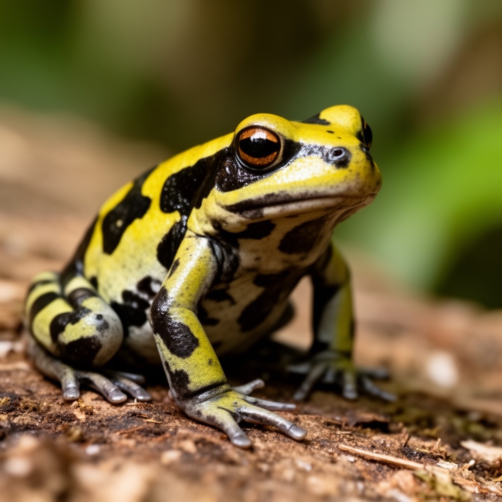 AI-generated illustration of Atelopus