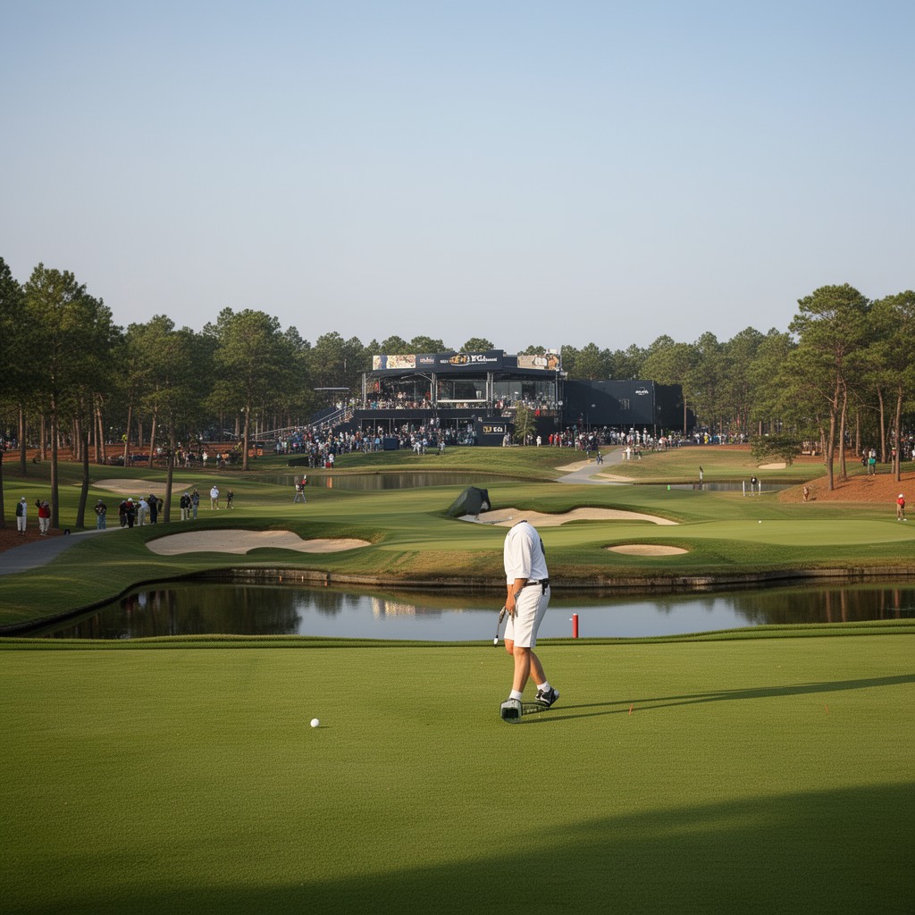 AI-generated illustration of PGA Championship