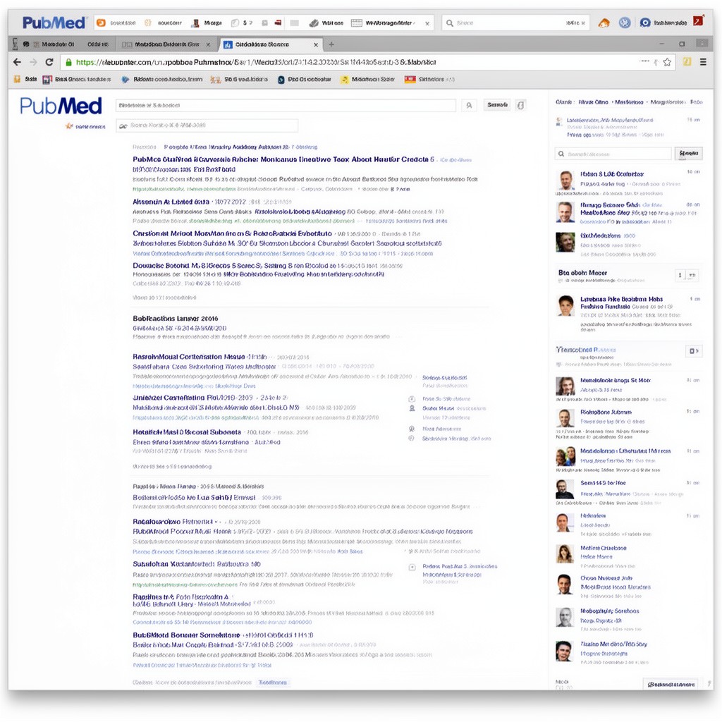 AI-generated illustration of PubMed