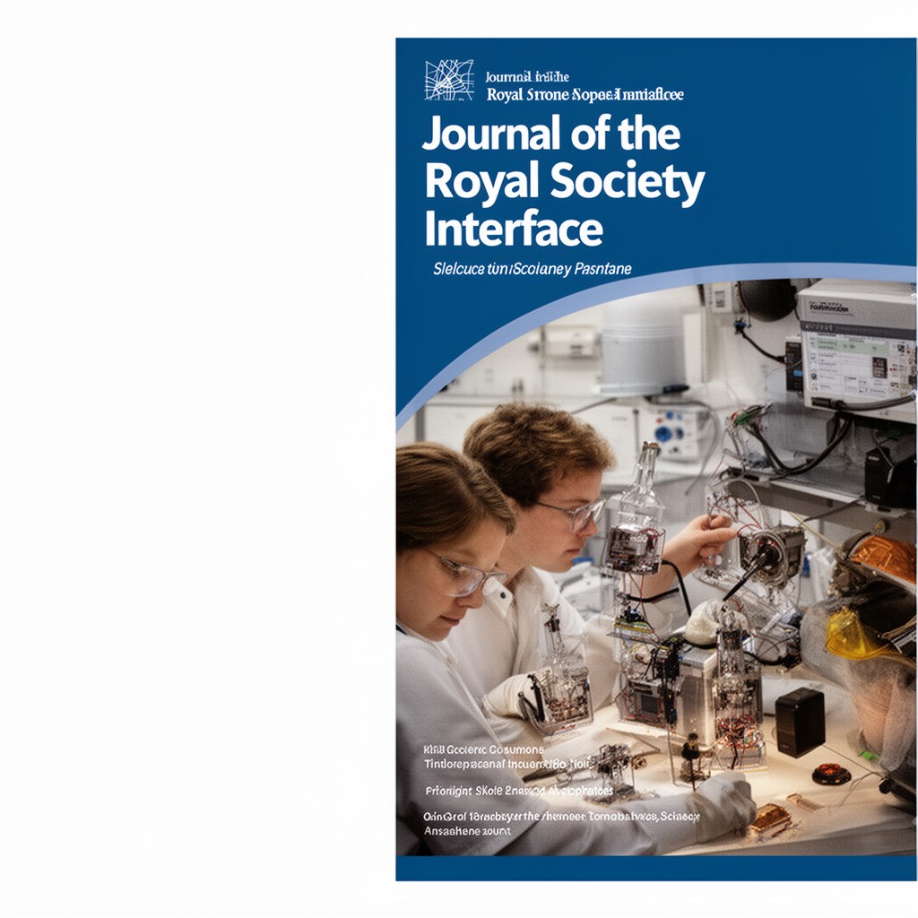 AI-generated illustration of Journal of the Royal Society Interface