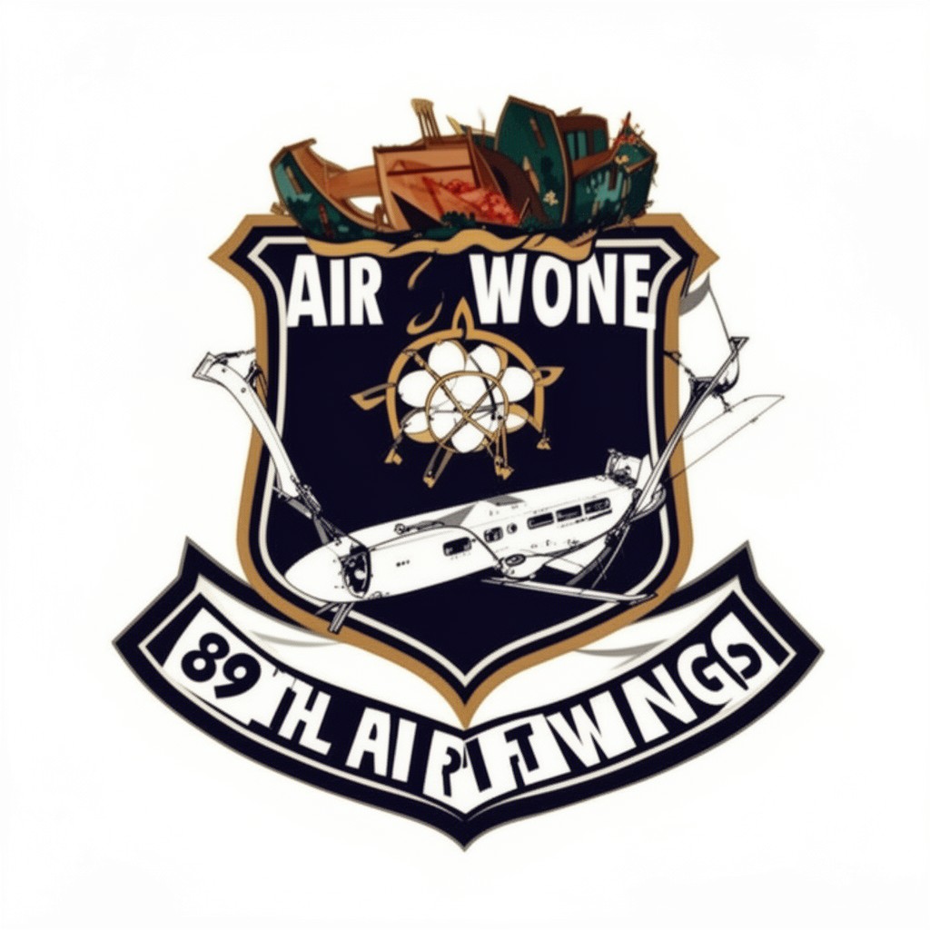 AI-generated illustration of 89th Airlift Wing