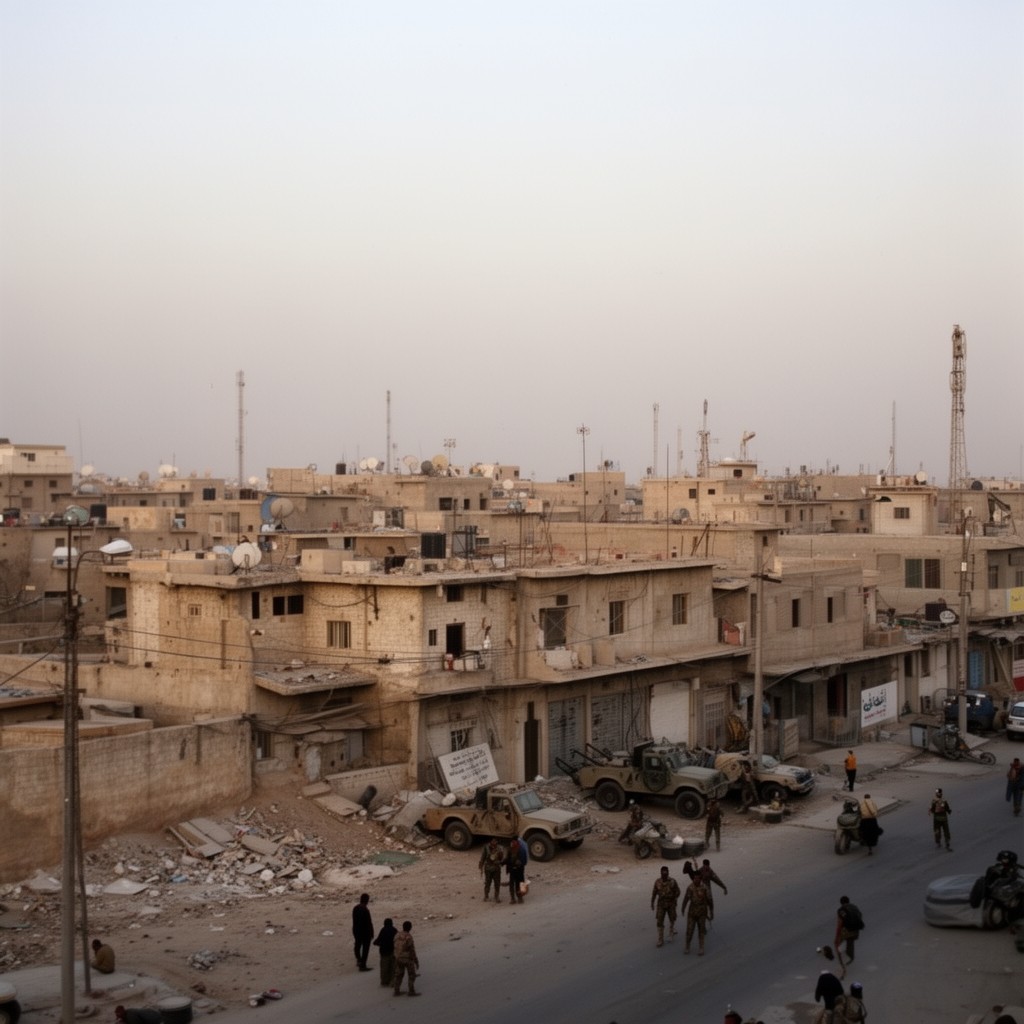 AI-generated illustration of Fallujah