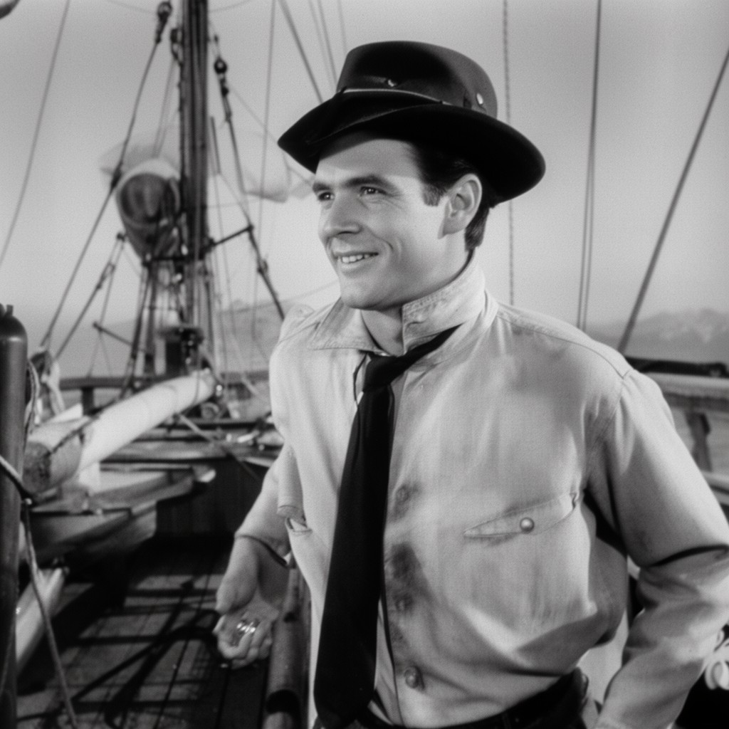 AI-generated illustration of Captains Courageous (1937 film)