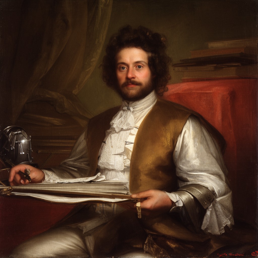 AI-generated illustration of Christian Henry of Brunswick-Lüneburg