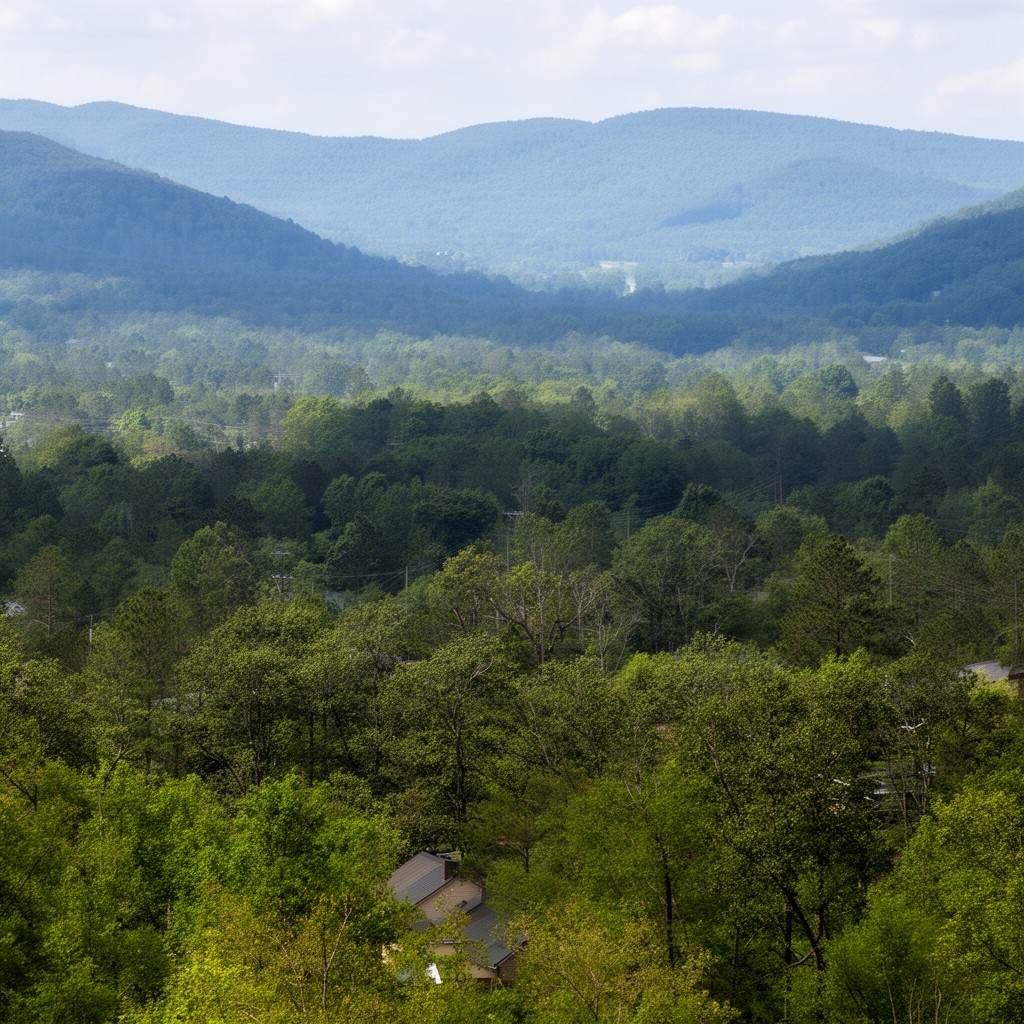AI-generated illustration of Walker County, Alabama