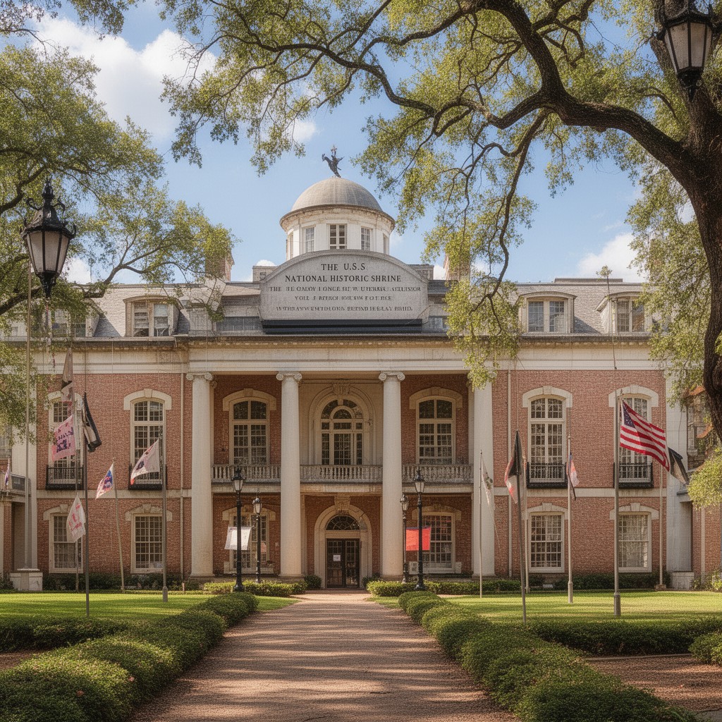 AI-generated illustration of U.S. National Historic Shrine