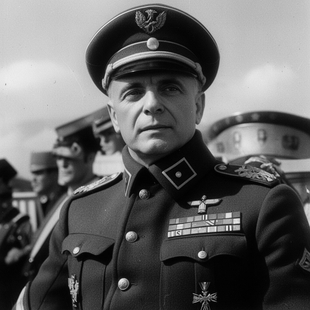 AI-generated illustration of Albert Kesselring