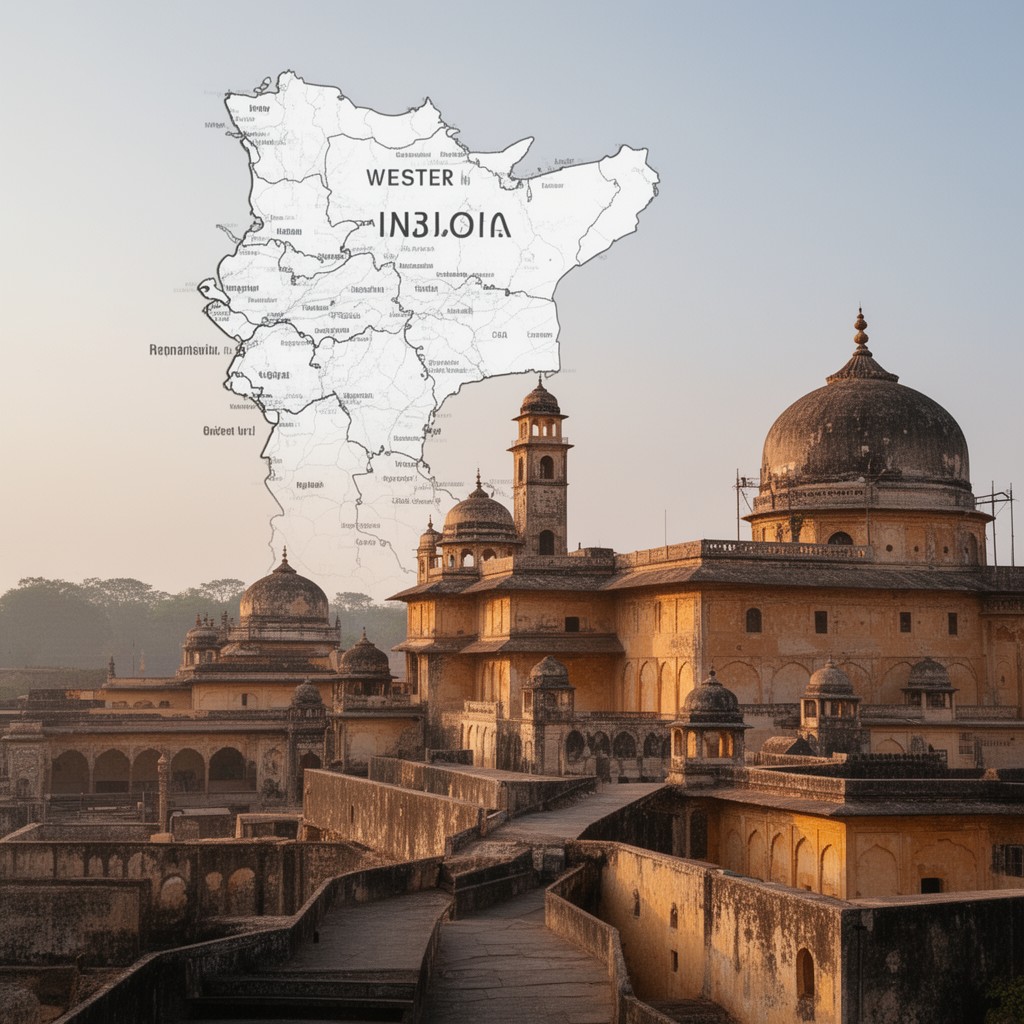 AI-generated illustration of Western India