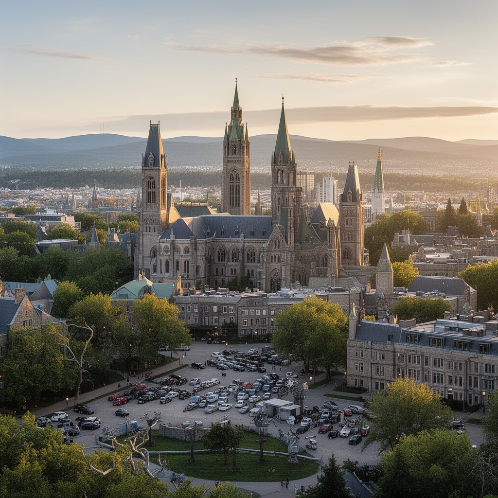 AI-generated illustration of Université Laval