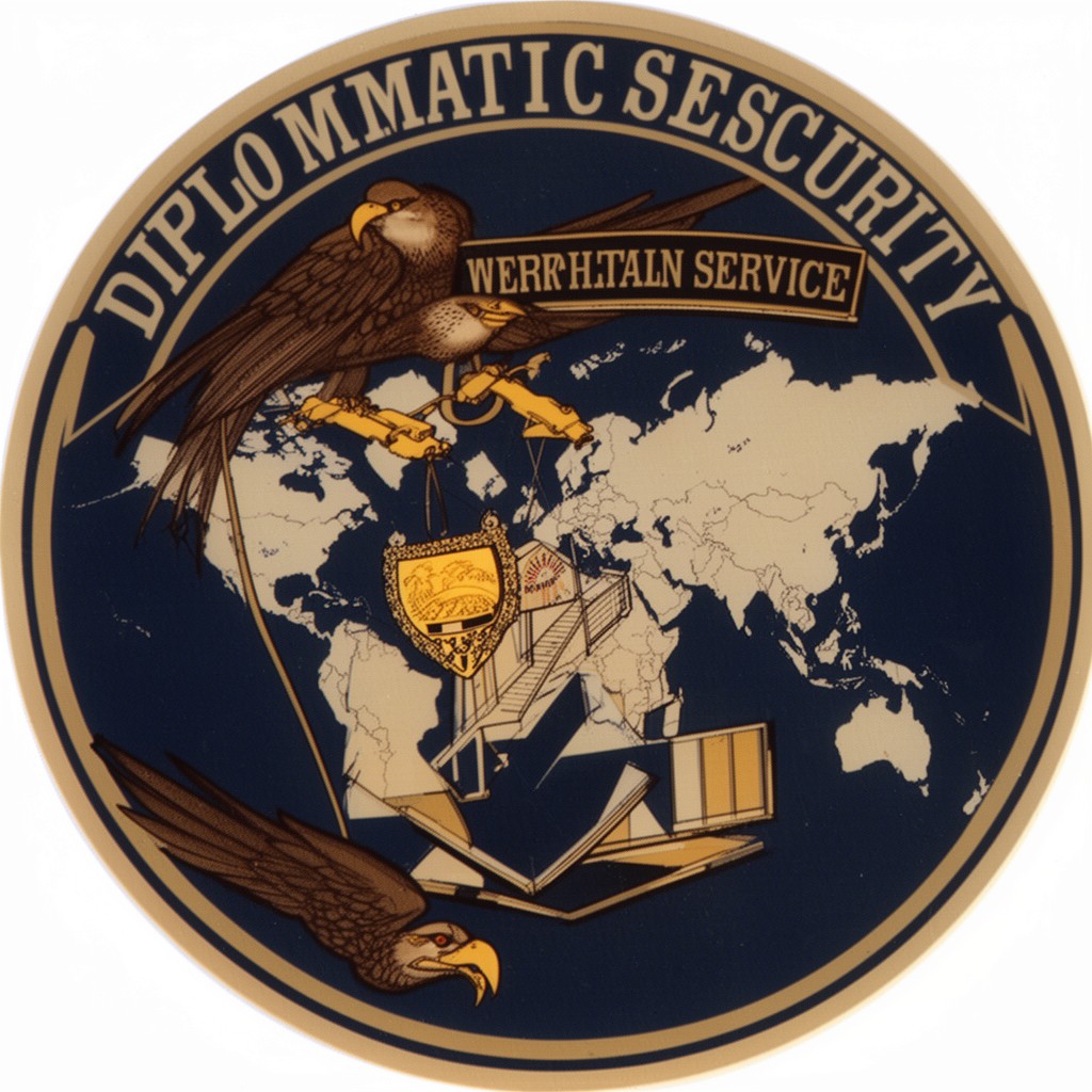 AI-generated illustration of Diplomatic Security Service