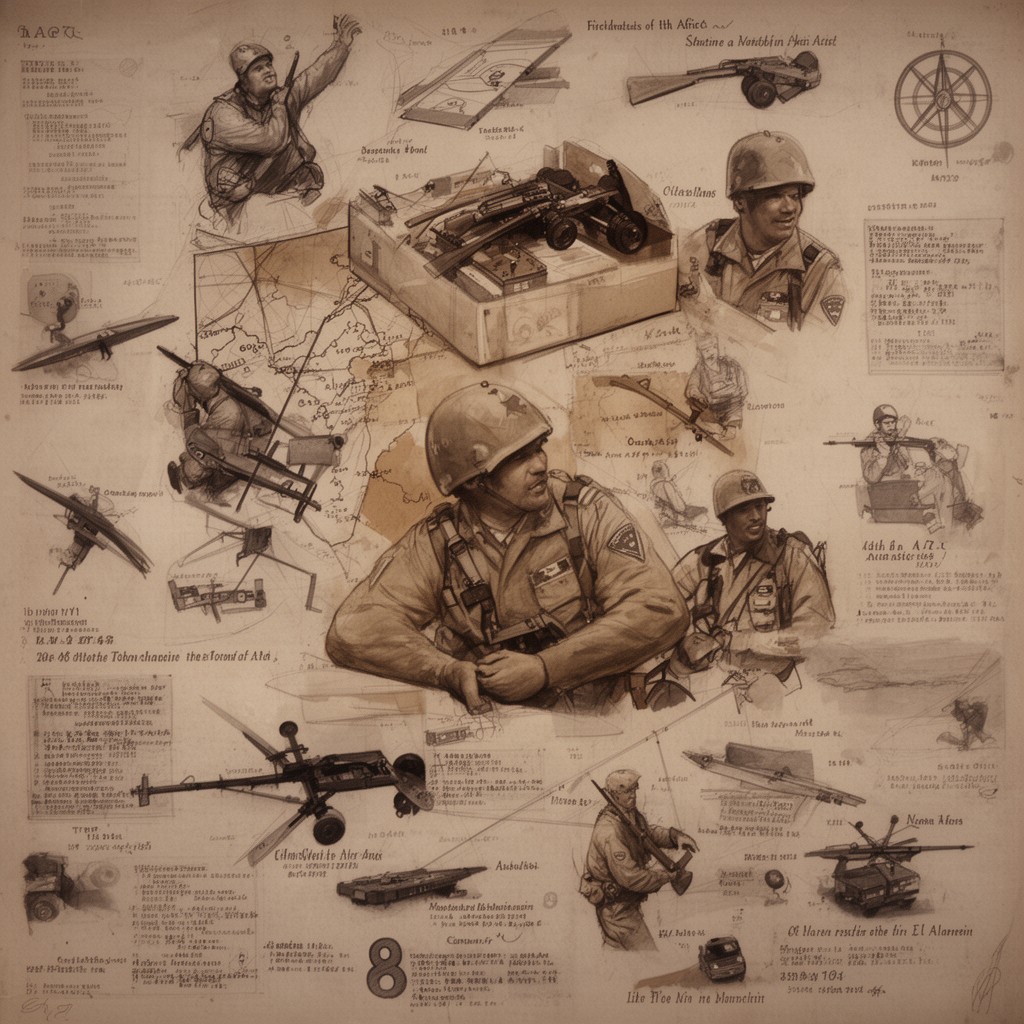 AI-generated illustration of 8th Army