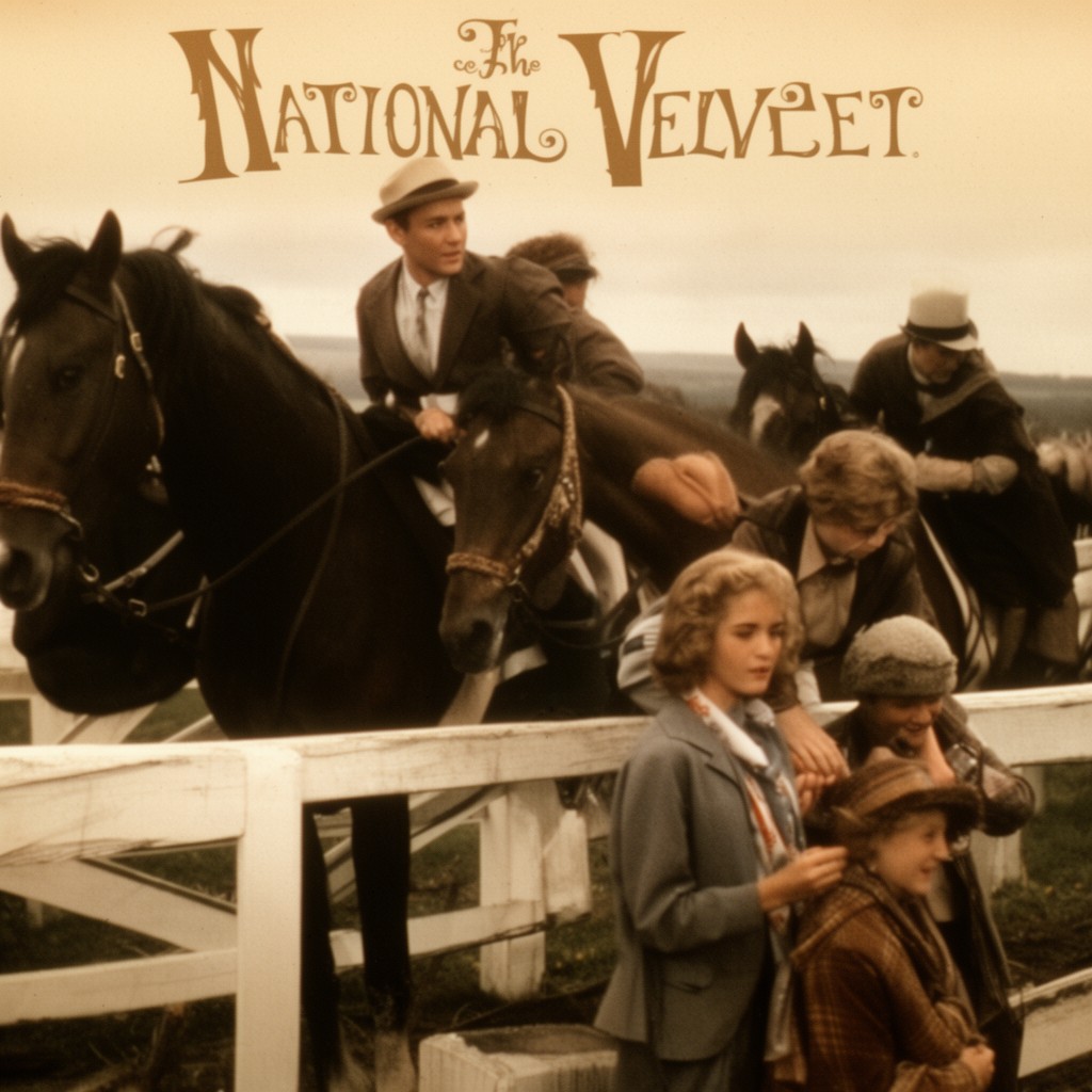 AI-generated illustration of National Velvet
