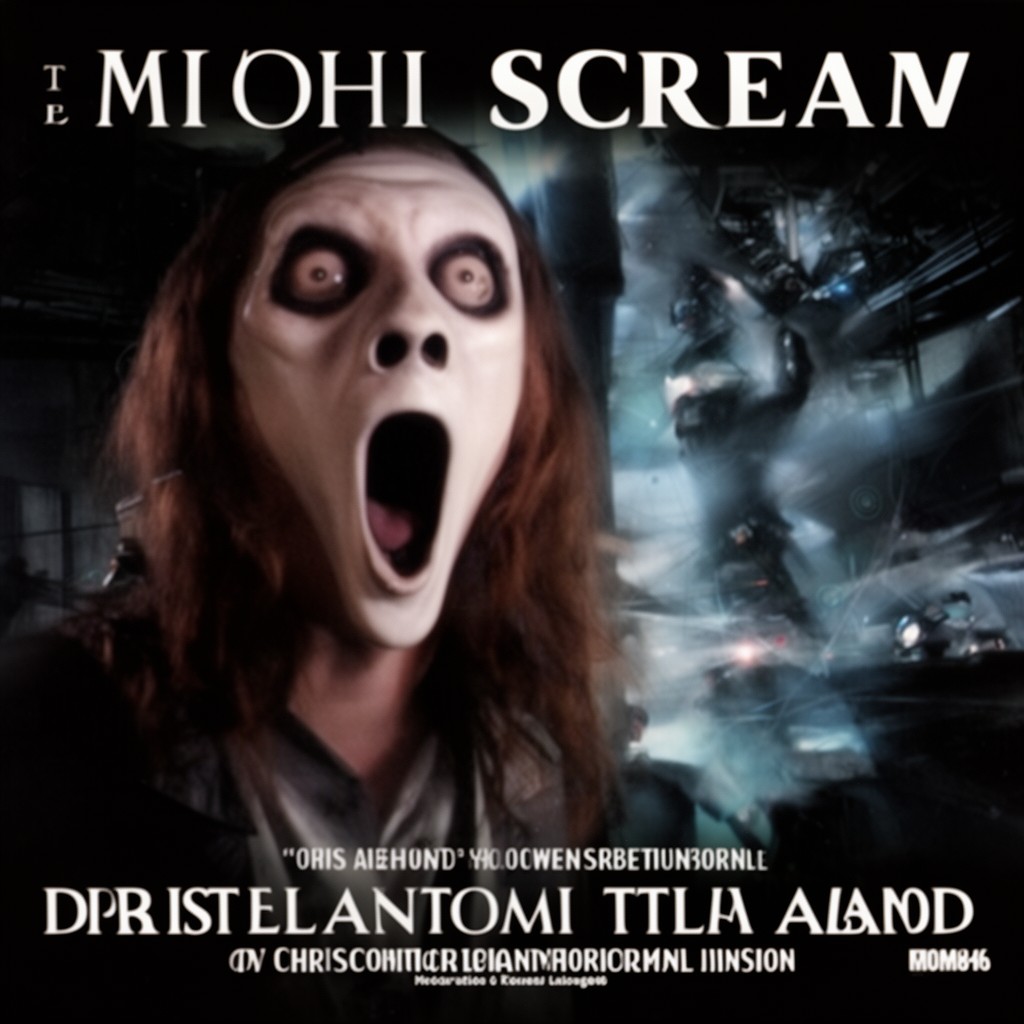 AI-generated illustration of Scream