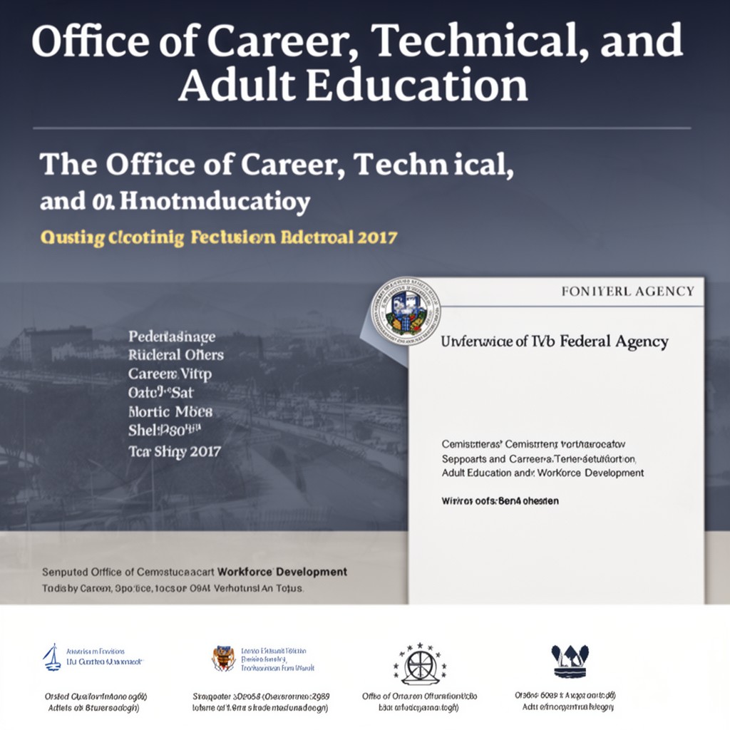 AI-generated illustration of Office of Career, Technical, and Adult Education