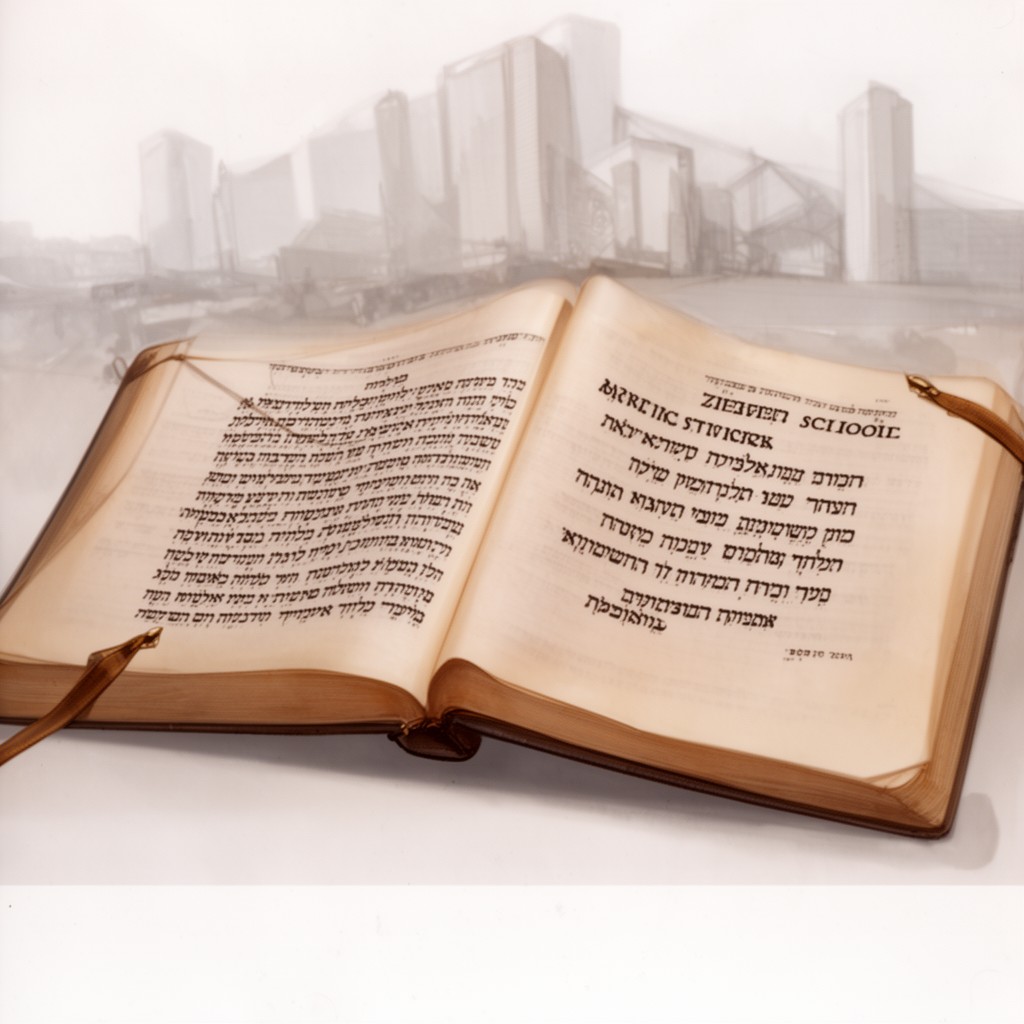 AI-generated illustration of Ziegler School of Rabbinic Studies