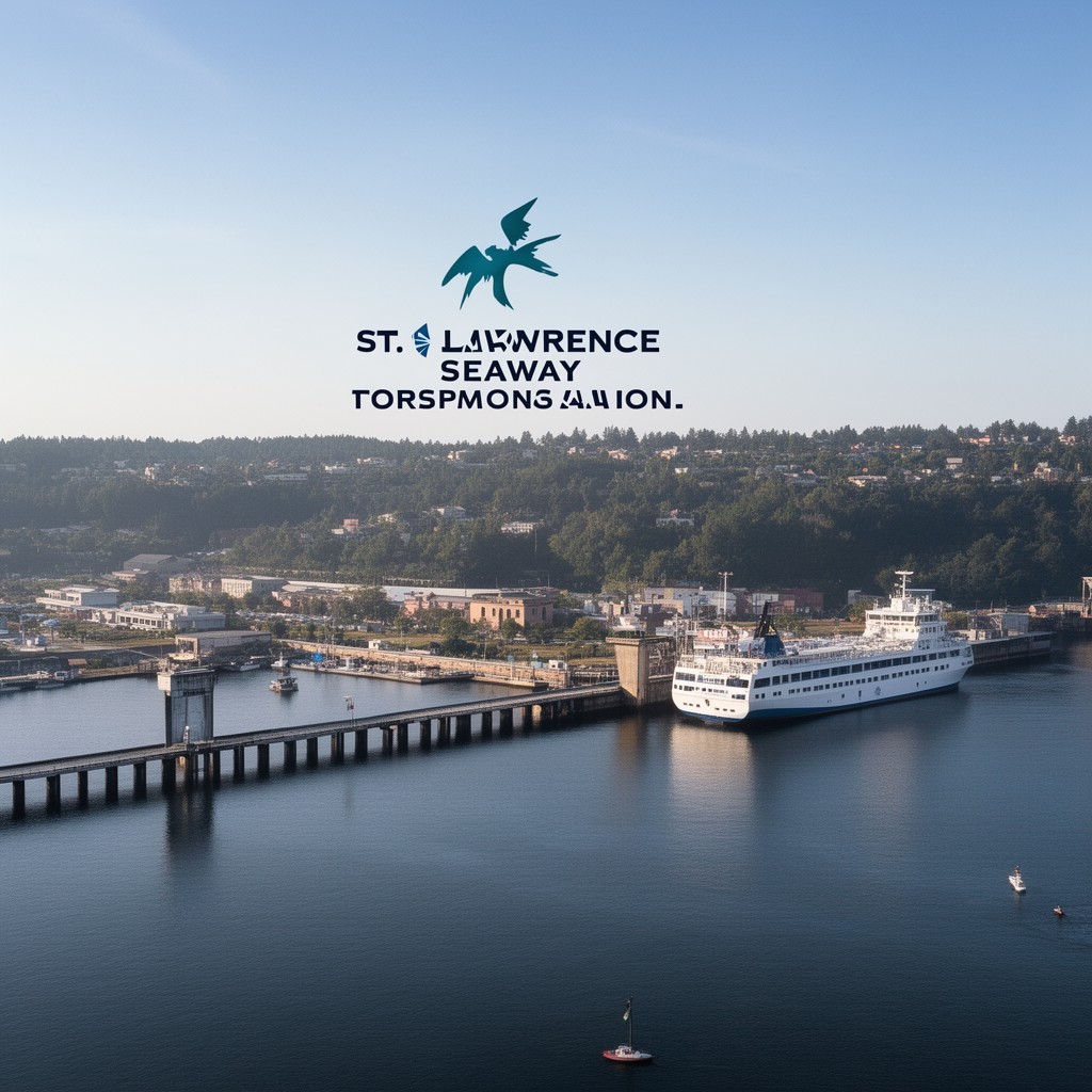 AI-generated illustration of St. Lawrence Seaway Management Corporation