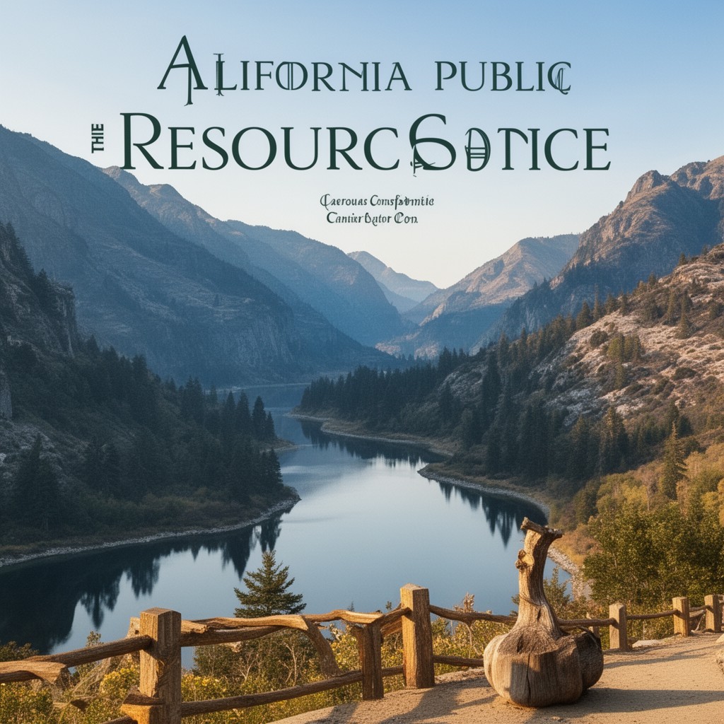 AI-generated illustration of California Public Resources Code