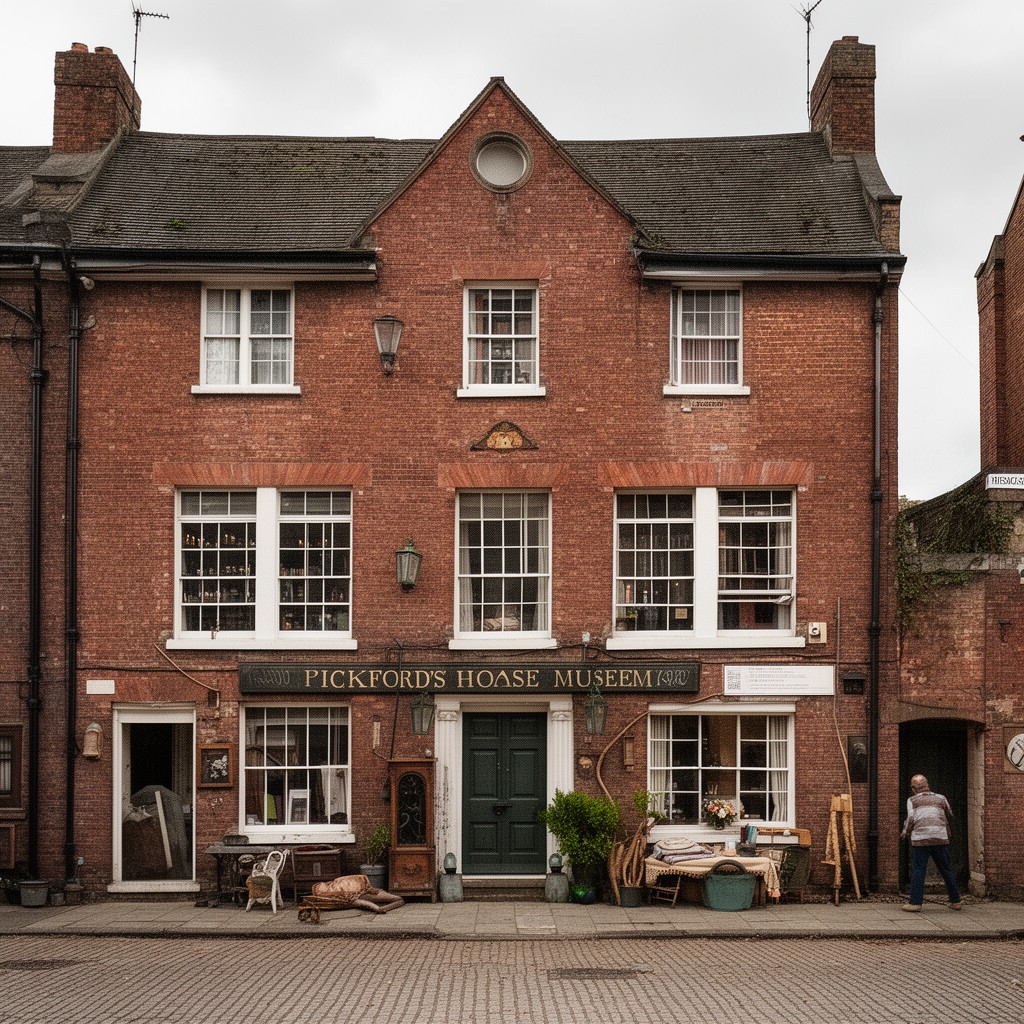 AI-generated illustration of Pickford’s House Museum