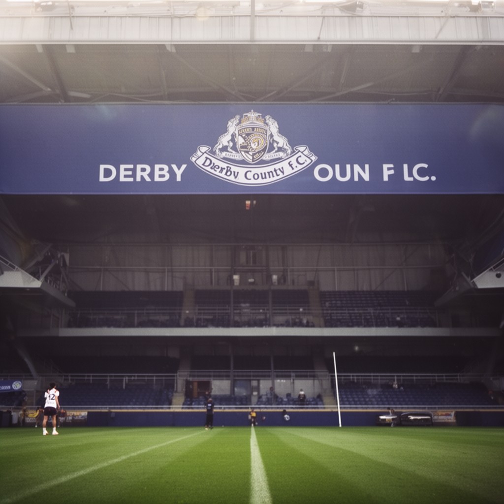 AI-generated illustration of Derby County F.C.