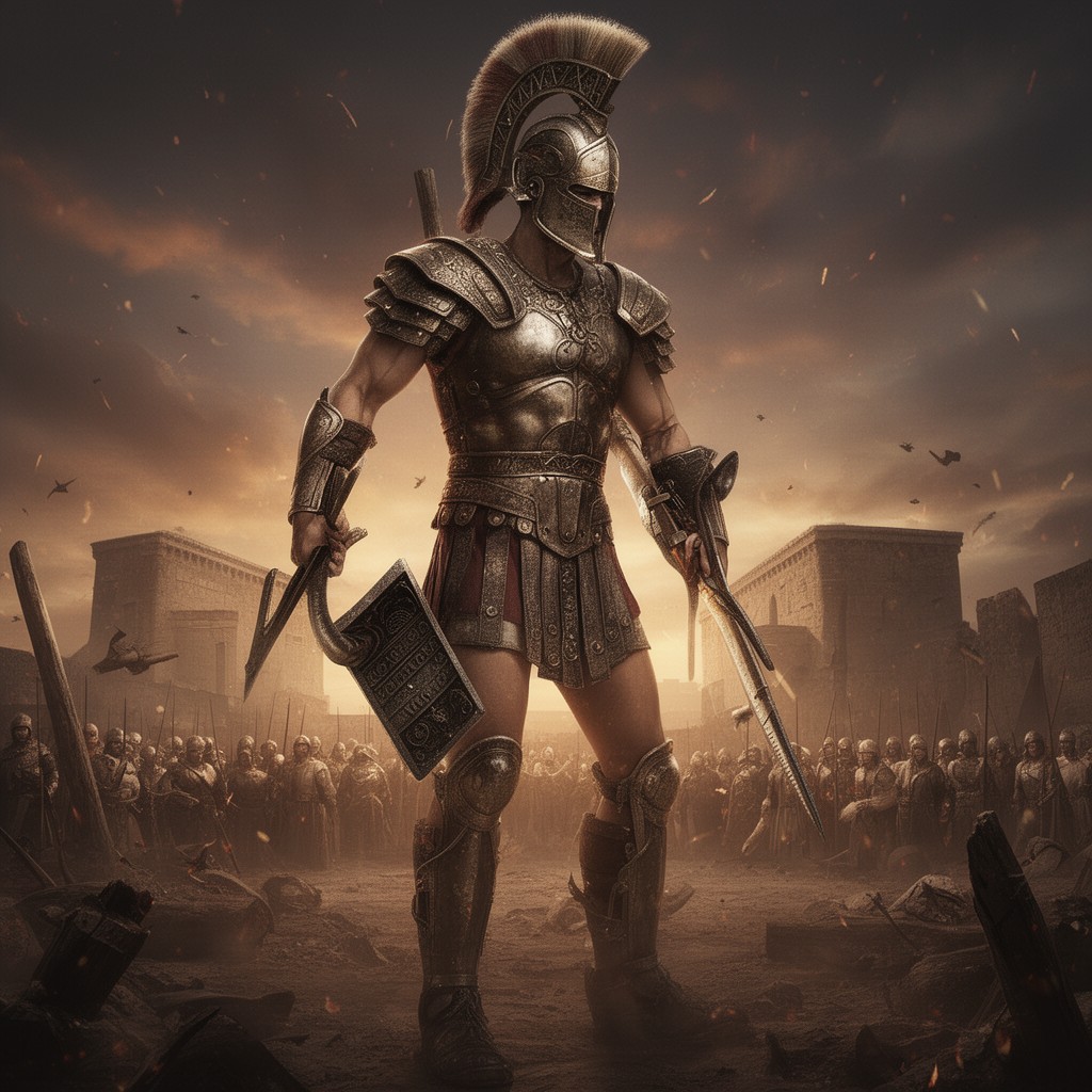 AI-generated illustration of Gladiator