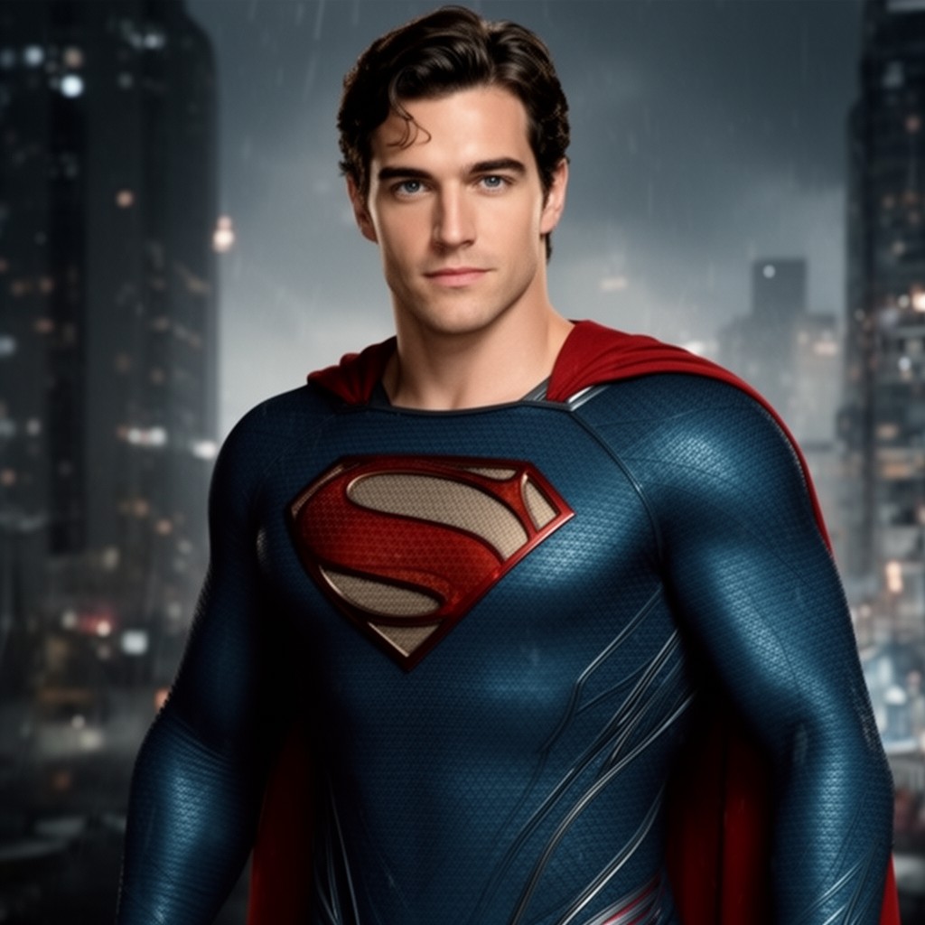 AI-generated illustration of Man of Steel