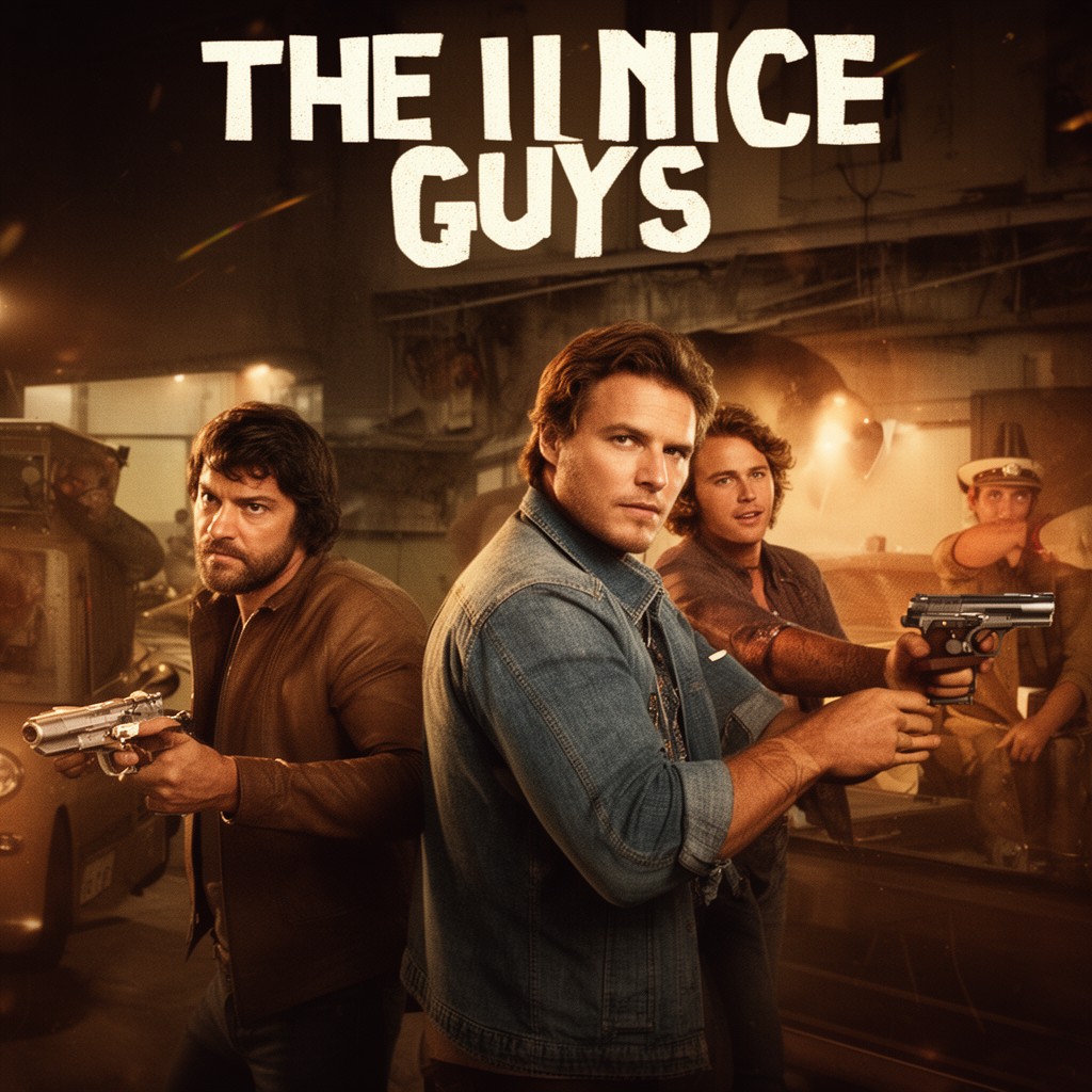 AI-generated illustration of The Nice Guys