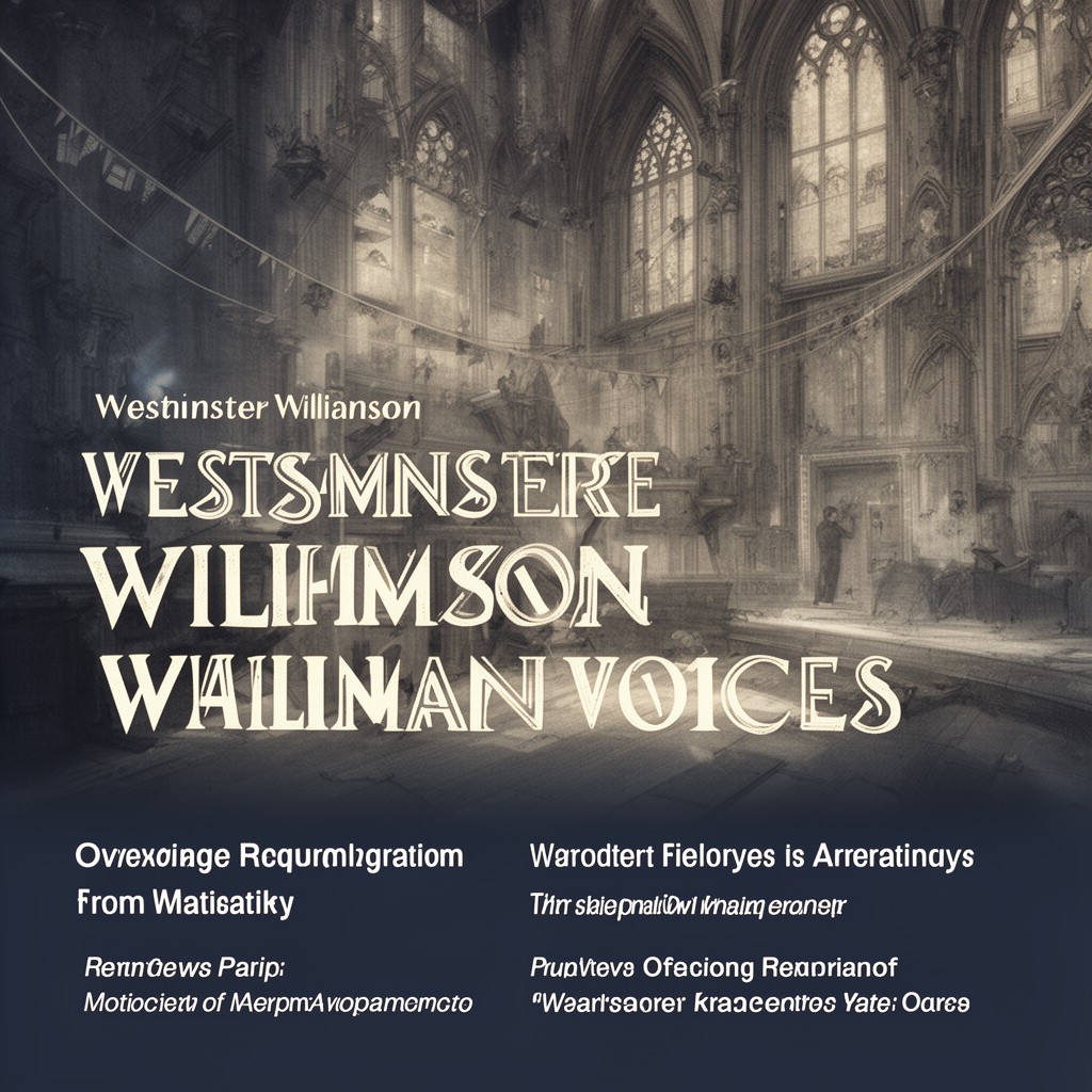 AI-generated illustration of Westminster Williamson Voices