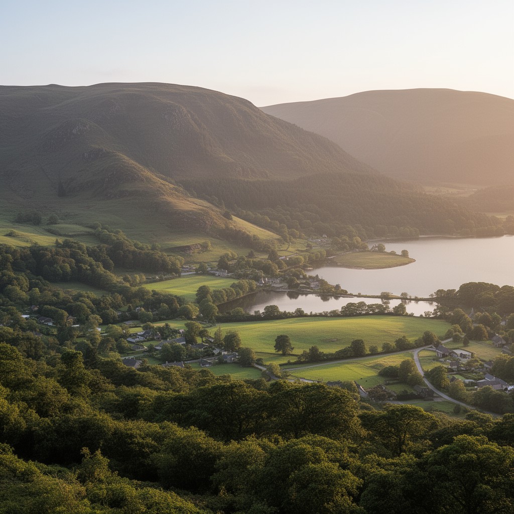 AI-generated illustration of Lake District National Park Authority