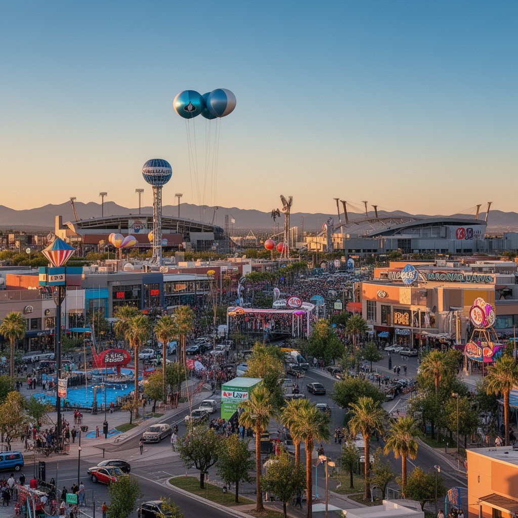 AI-generated illustration of Glendale, Arizona