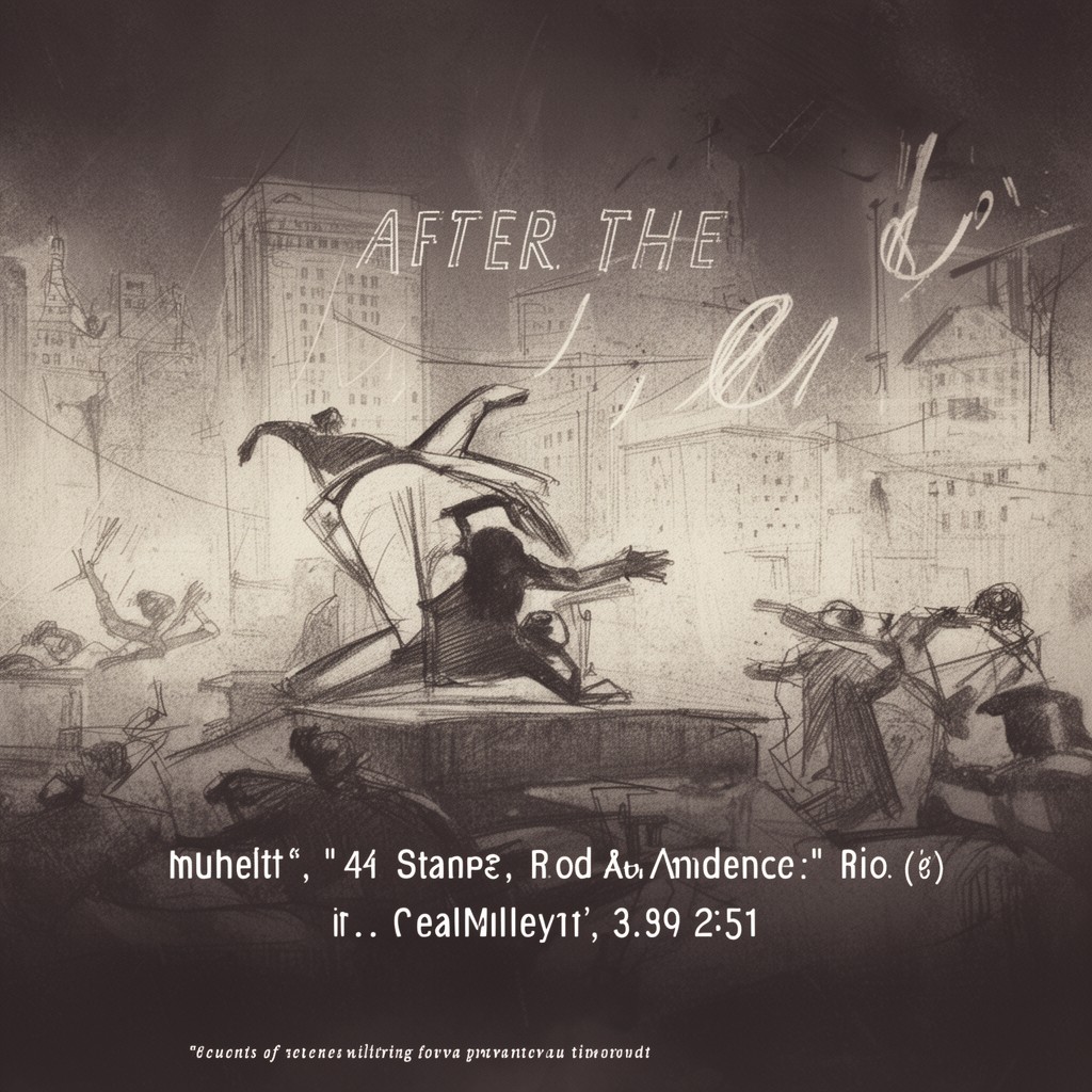 AI-generated illustration of After the Fall