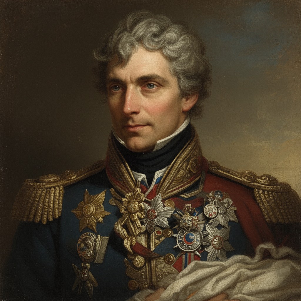 AI-generated illustration of Jacques-François Menou
