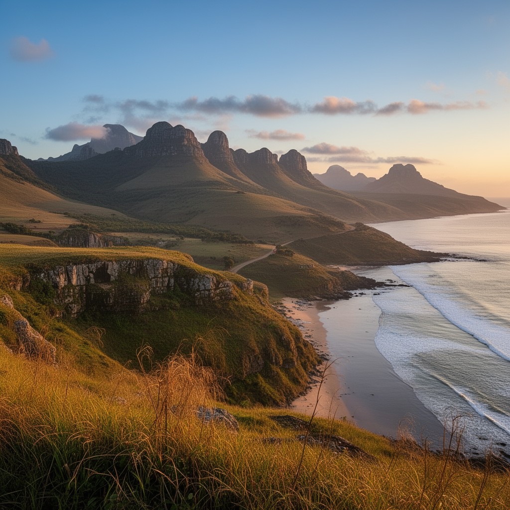AI-generated illustration of KwaZulu-Natal