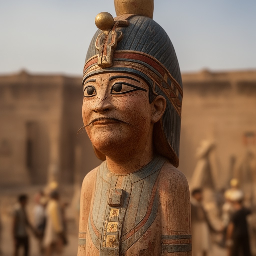 AI-generated illustration of Deshret