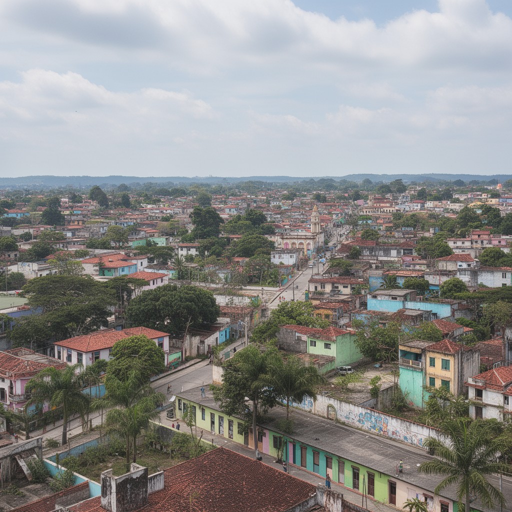 AI-generated illustration of San Antonio de los Baños
