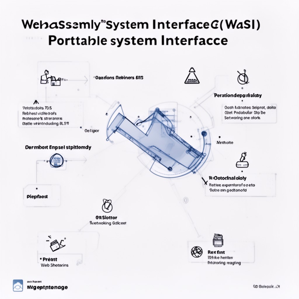 AI-generated illustration of WebAssembly System Interface