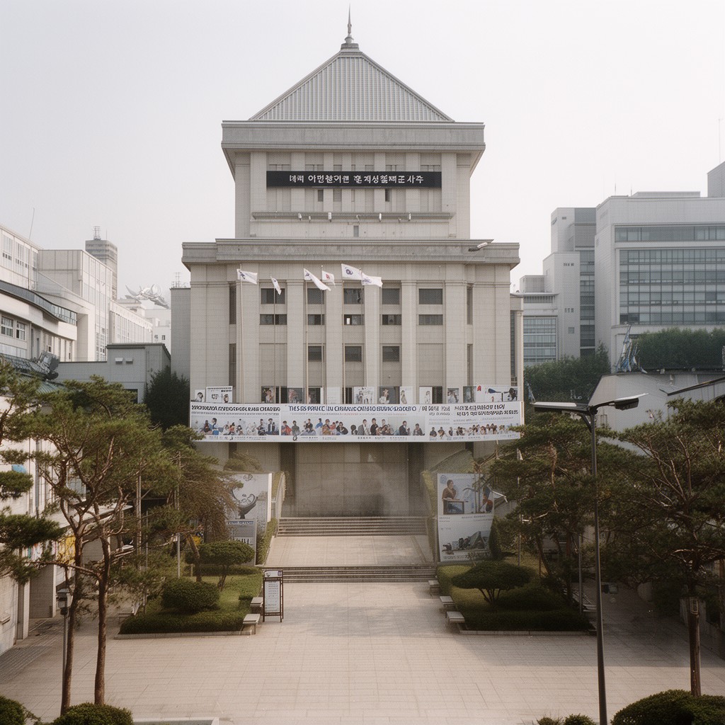 AI-generated illustration of Supreme Court of South Korea