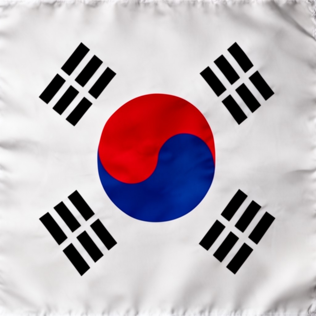 AI-generated illustration of Taegeukgi