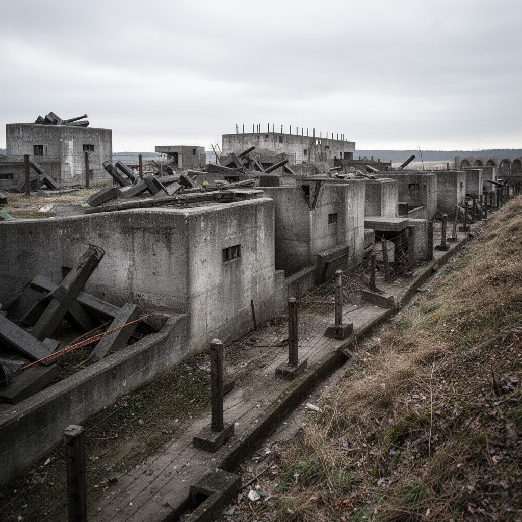 AI-generated illustration of Siegfried Line