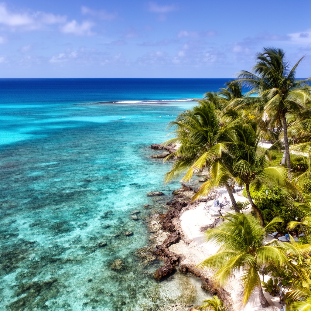 AI-generated illustration of Bahamas