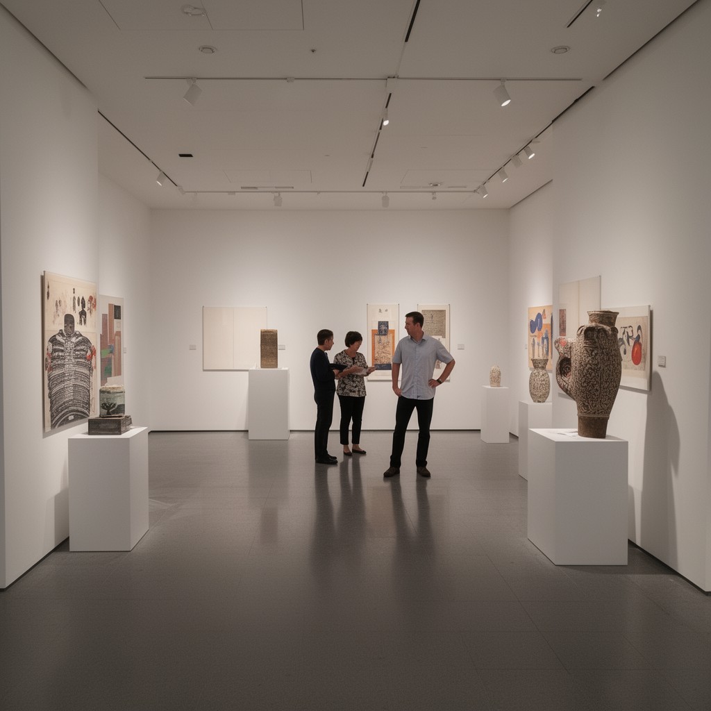AI-generated illustration of Woori Korean Art Collection