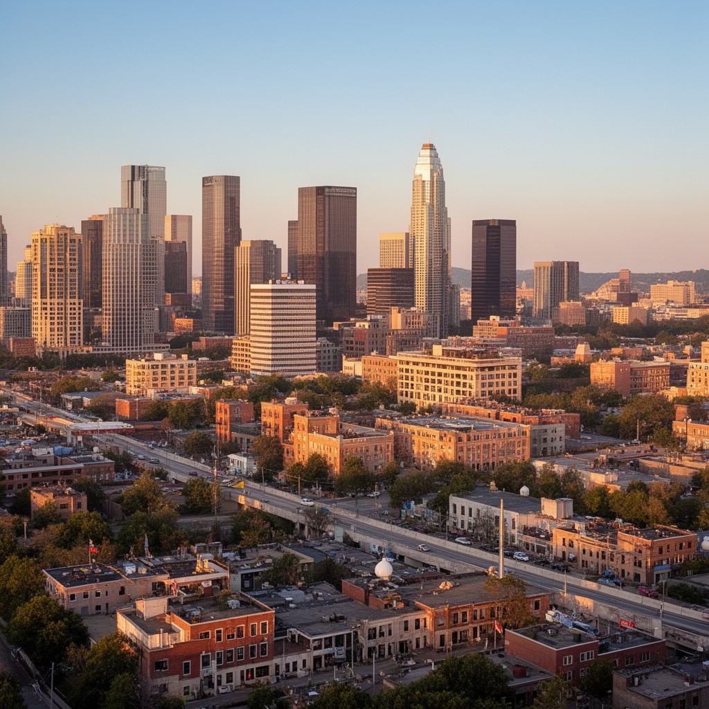AI-generated illustration of Atlanta