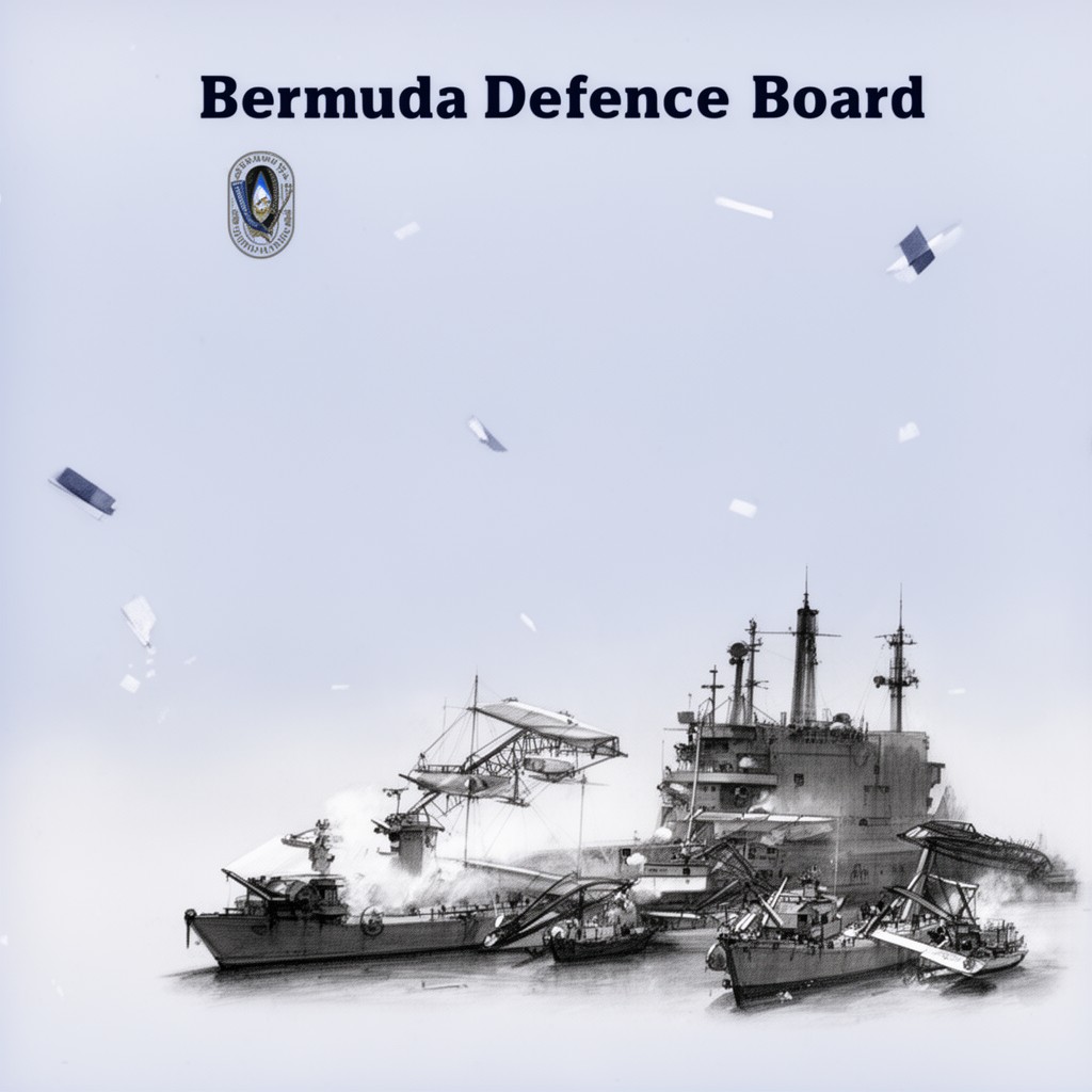 AI-generated illustration of Bermuda Defence Board