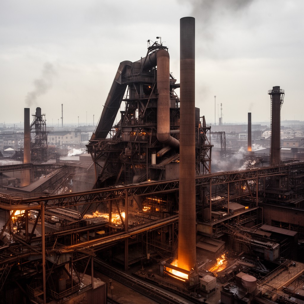 AI-generated illustration of Jones & Laughlin Steel Corporation