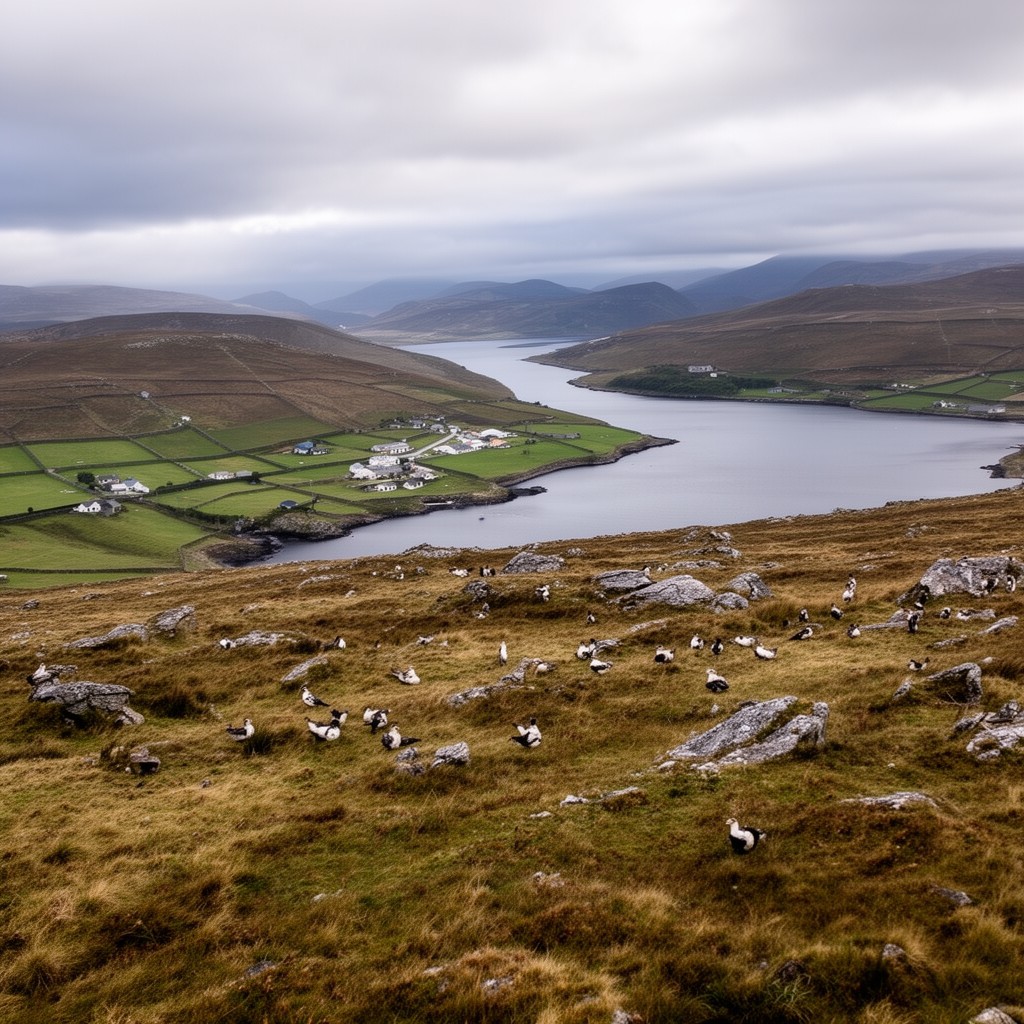 AI-generated illustration of Fetlar