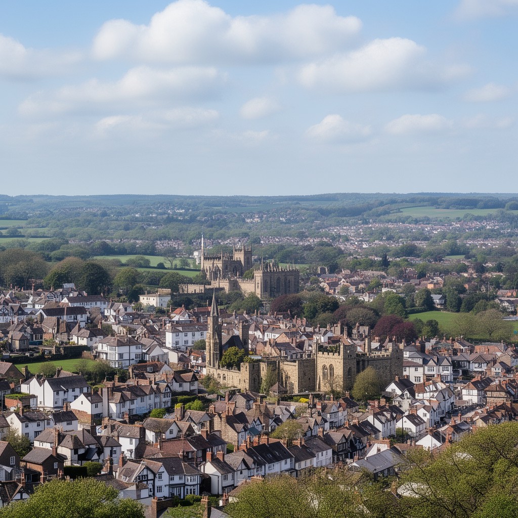 AI-generated illustration of West Sussex