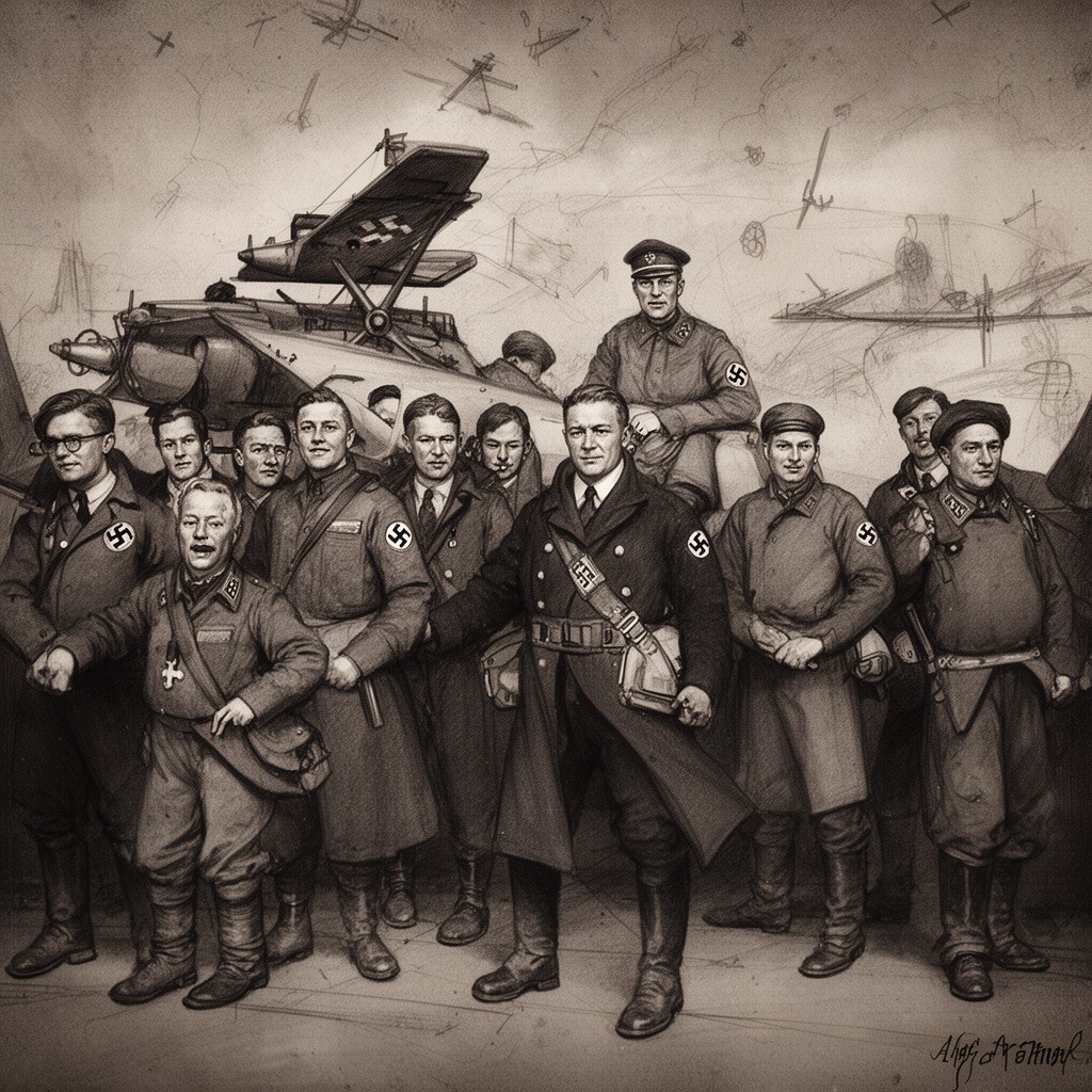AI-generated illustration of Third Reich
