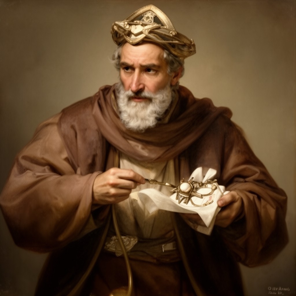 AI-generated illustration of Alexander of Alexandria