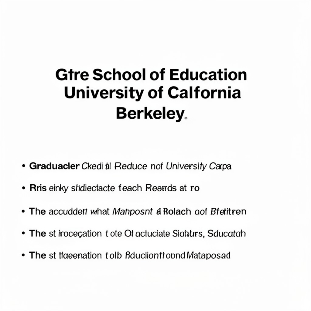 AI-generated illustration of Graduate School of Education