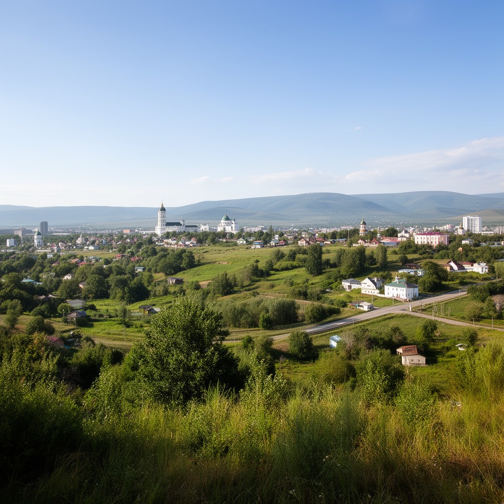 AI-generated illustration of Stavropol Krai